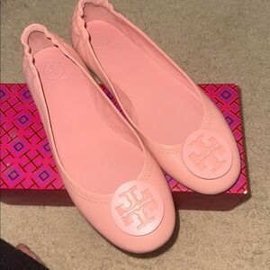 Tory Burch Blush Pink Flats